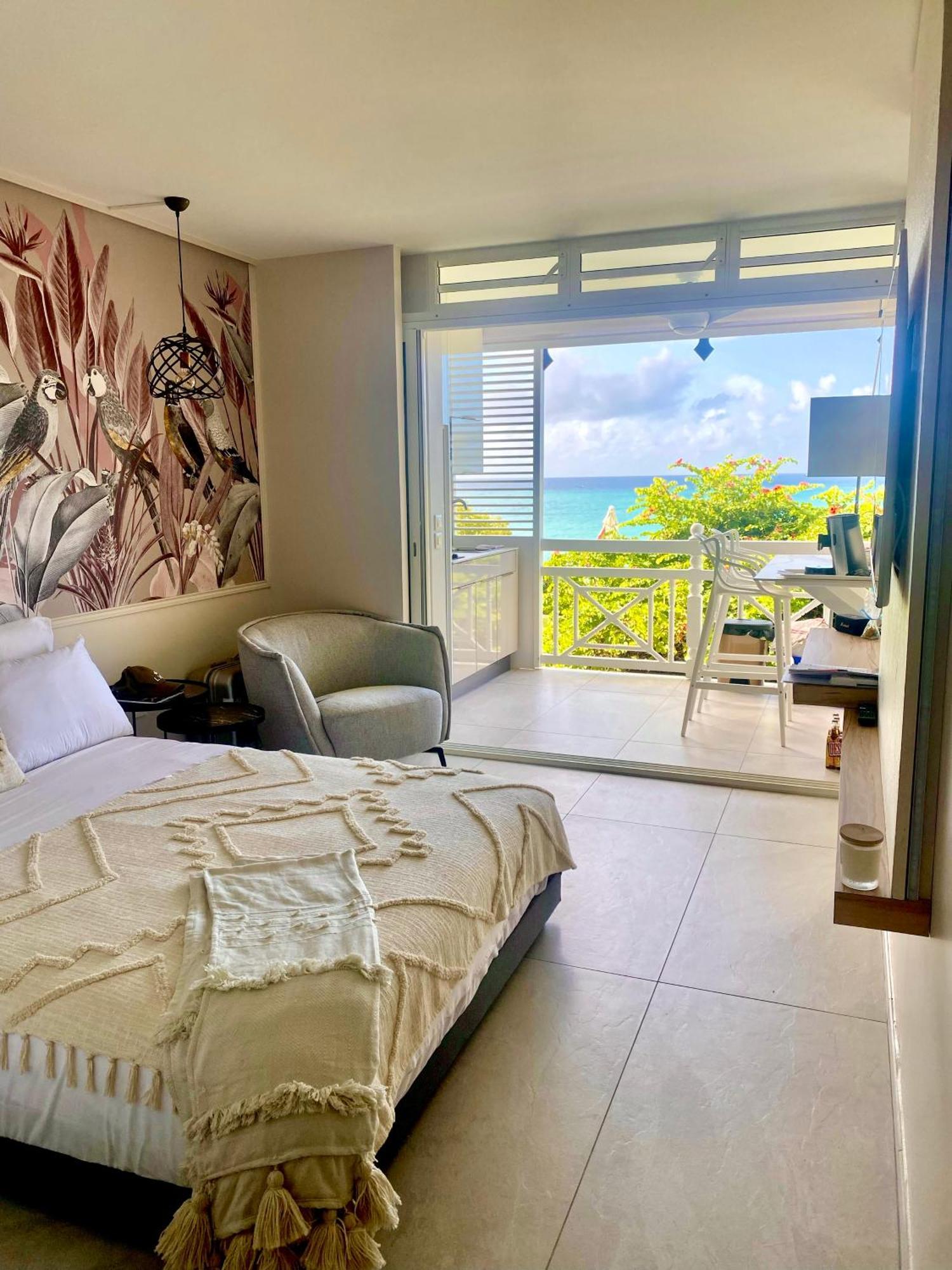 Diadora Au Magnifique Panorama - Studio Neuf De Prestige Vue Mer Le Diamant Exteriér fotografie